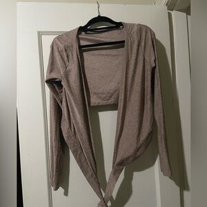 Outdoor Voices Wrap Cardigan M